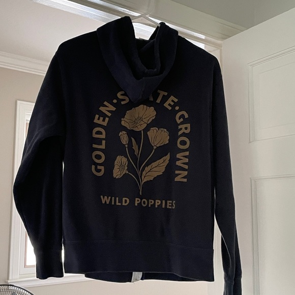 Tops - CA wild poppies hoody